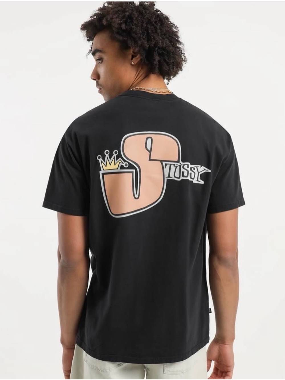 Stussy Phat S Tee 'Black' Sz XL Mens
May A-1)